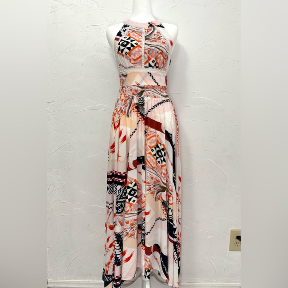 Abel The Label Gemini Vienna Patchwork Maxi Dress - Picture 4 of 14